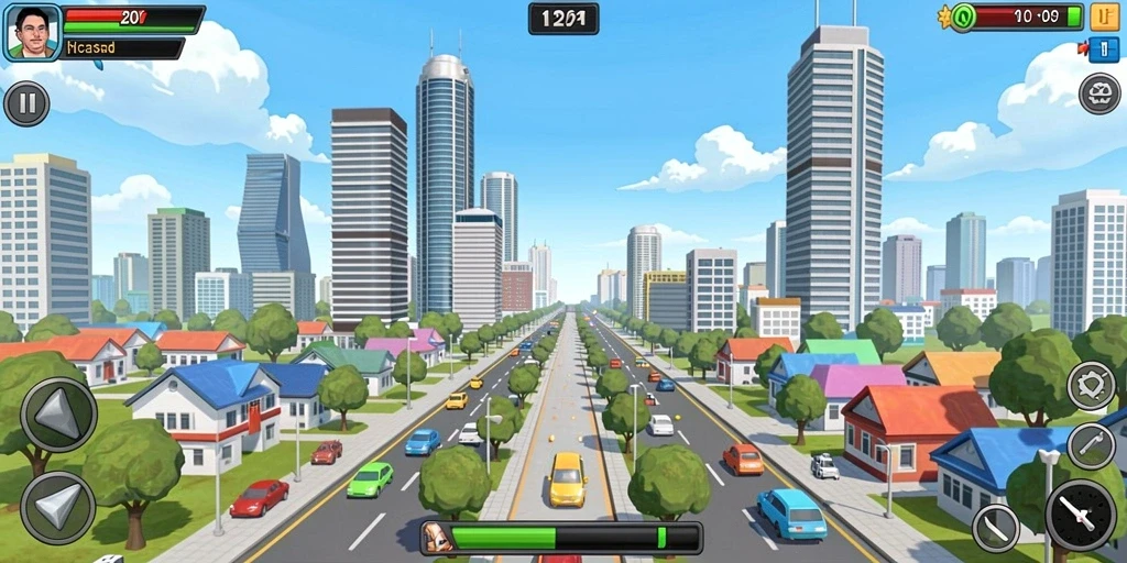 bima11 - Grafis pertarungan yang mendebarkan dan detail.